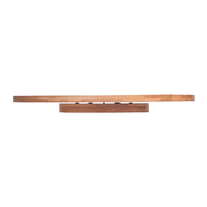 Bandeja Redonda Giratória Carbon 30cm x 30cm x 2,5cm Bambu - Lyor