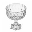 Centro de Mesa Diamond 14cm x 14cm x 15cm Cristal - Lyor