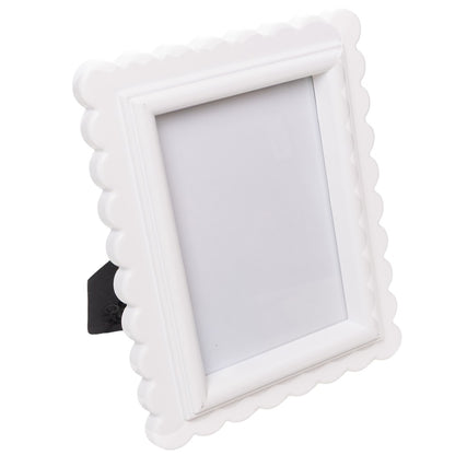 Porta-Retrato Ondine 15cm x 20m Branco PP - Lyor