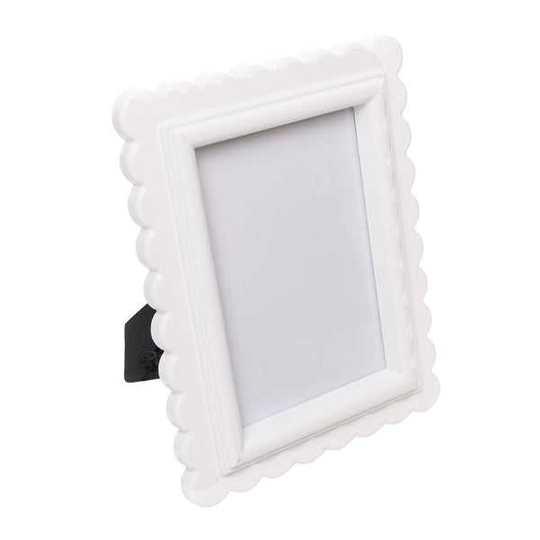 Porta-Retrato Ondine 10cm x 15cm Branco PP - Lyor
