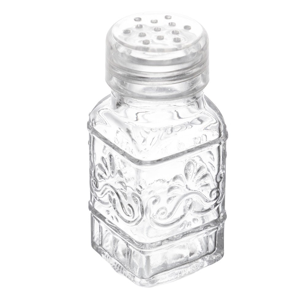 Jogo 2 Porta-condimentos com Tampa Plástica Arabela 80ml Vidro - Lyor