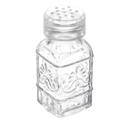Jogo 2 Porta-condimentos com Tampa Plástica Arabela 80ml Vidro - Lyor
