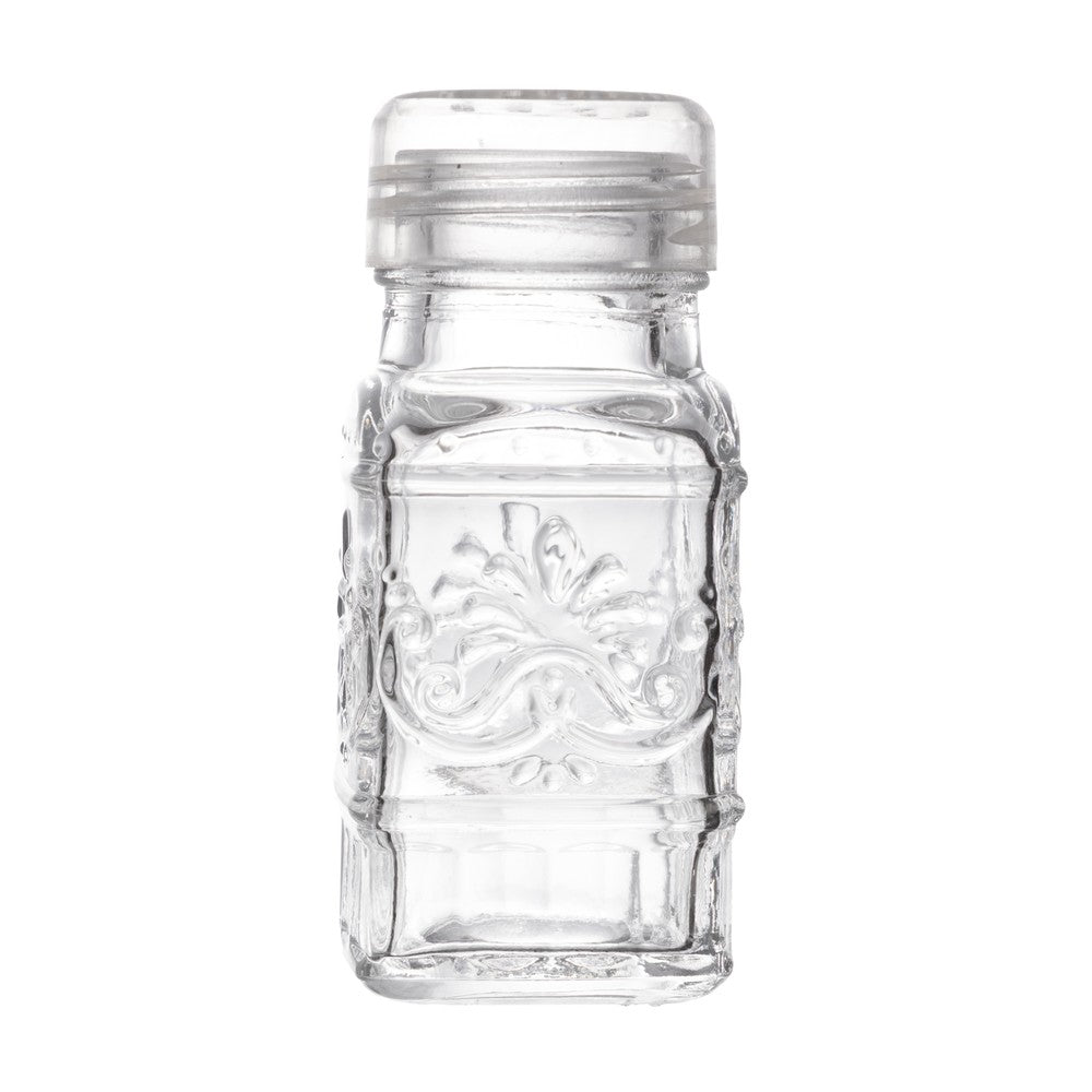 Jogo 2 Porta-condimentos com Tampa Plástica Arabela 80ml Vidro - Lyor