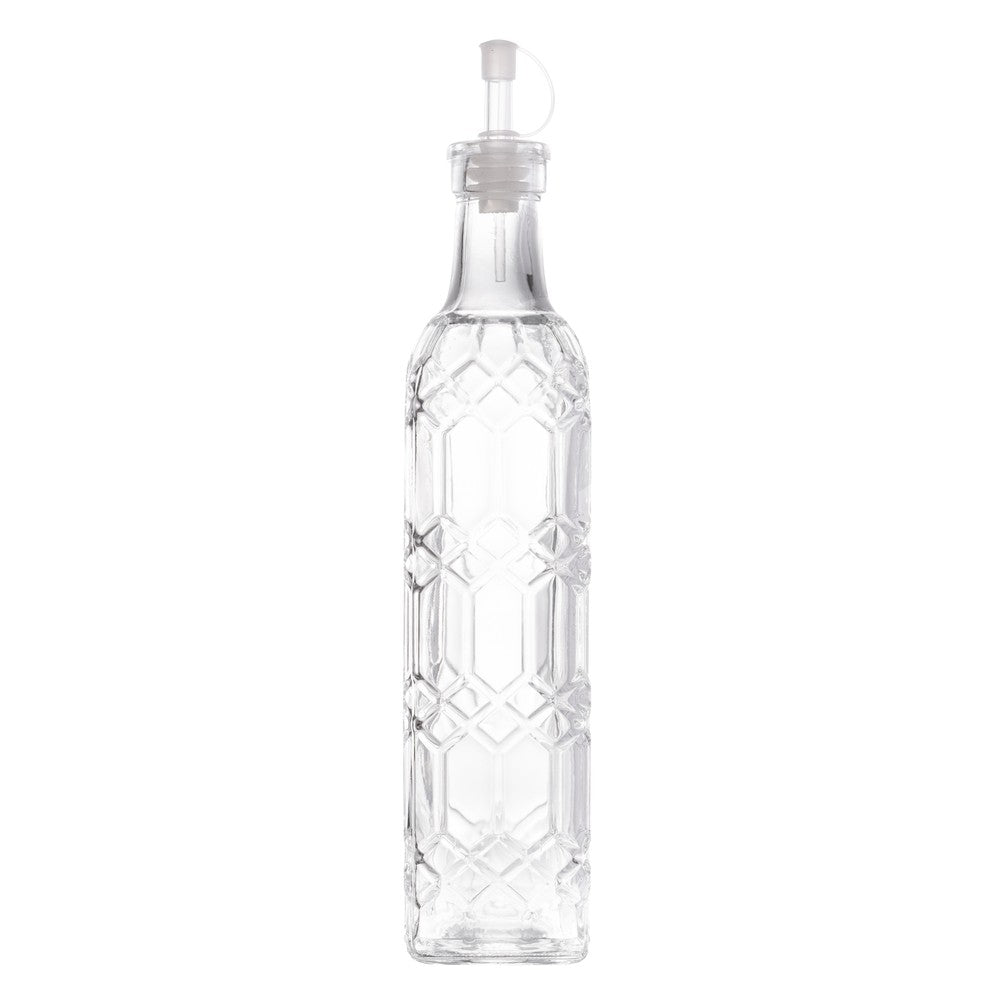 Garrafa para Azeite com Bico Dosador Hexa 500ml Vidro - Lyor