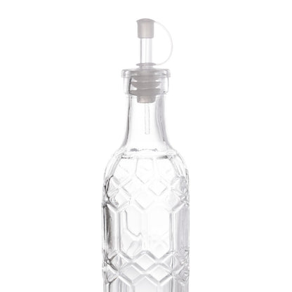 Garrafa para Azeite com Bico Dosador Hexa 500ml Vidro - Lyor