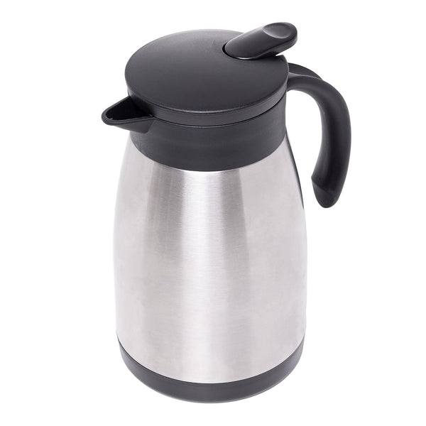 Garrafa Térmica Parede Dupla Candy Colors 800ml Preta Aço Inox - Lyor