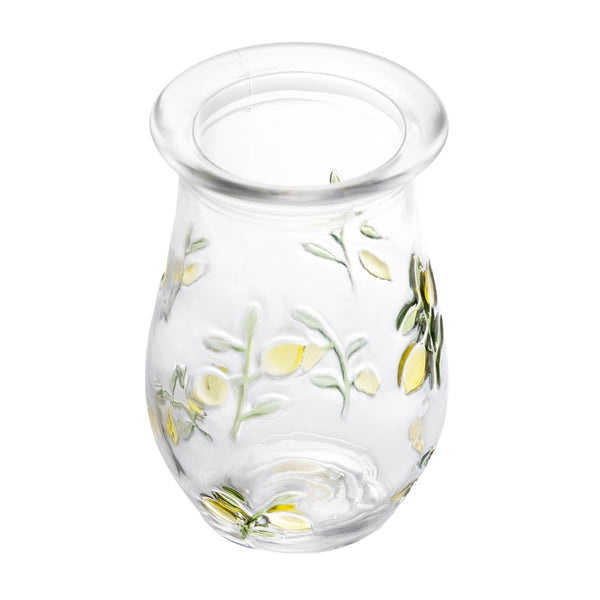 Vaso Siciliano Hand Painting 13cm Vidro - Lyor