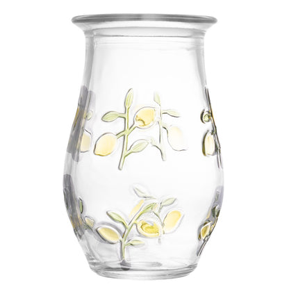 Vaso Siciliano Hand Painting 16cm Vidro - Lyor