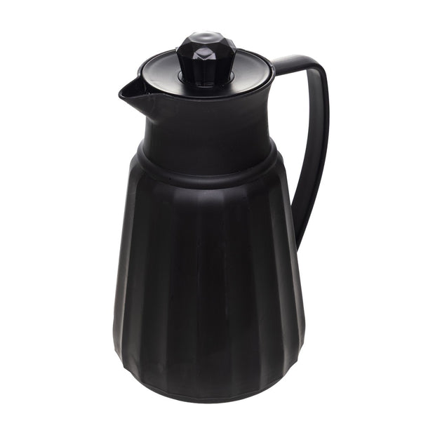 Garrafa Térmica  Princess  1L Preta Plástico -  Lyor