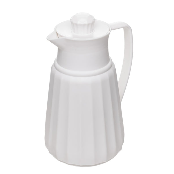 Garrafa Térmica Princess  1L Branca Plástico  - Lyor