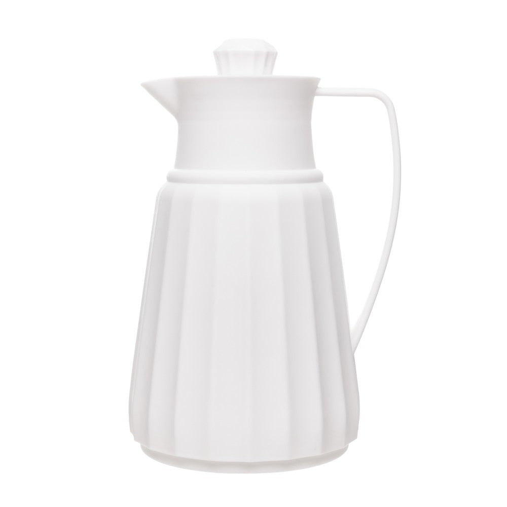 Garrafa Térmica Princess  1L Branca Plástico  - Lyor