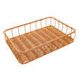 Bandeja Retangular Olaria 30cm x 20cm x 7cm Natural Plástico - Wolff