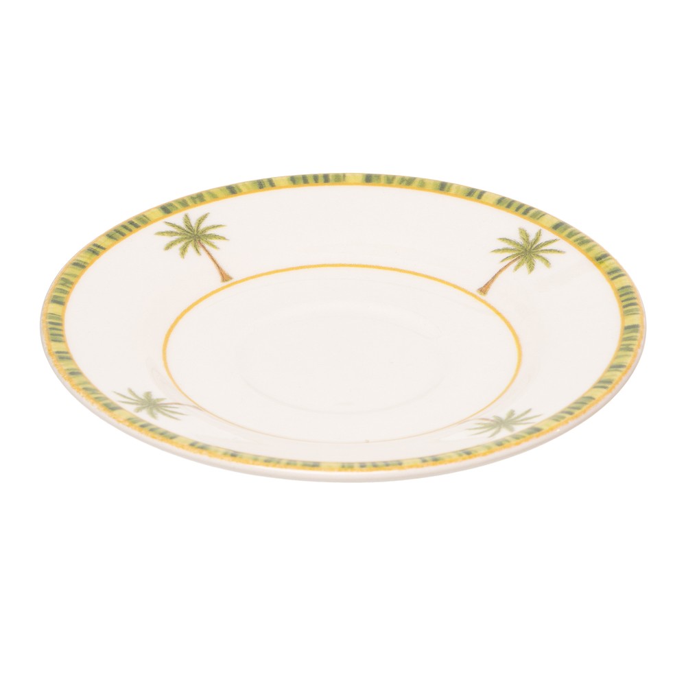 Jogo de jantar 16 Peças Tropicale Branco Cerâmica - Lyor