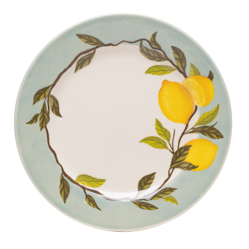 Jogo de Jantar 16 Peças Citrus Branco Cerâmica - Lyor