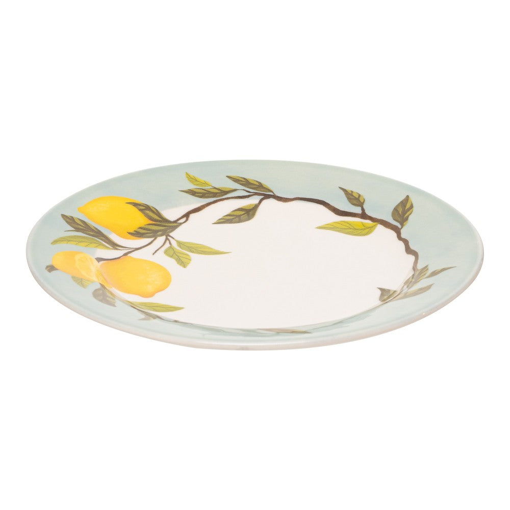 Jogo de Jantar 16 Peças Citrus Branco Cerâmica - Lyor