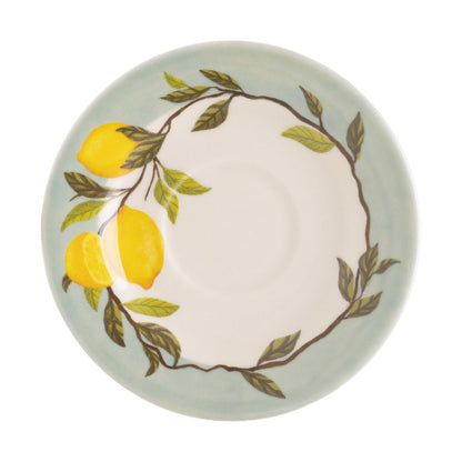 Jogo de Jantar 16 Peças Citrus Branco Cerâmica - Lyor