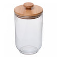 Porta Mantimento com Tampa de Bambu Ekoa 1L Vidro Borossilicato - Wolff