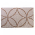 Tapete Zen Garden 40cm x 60cm Branco Algodão - Wolff