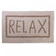 Tapete Relax 40cm x 60cm Branco Algodão - Wolff
