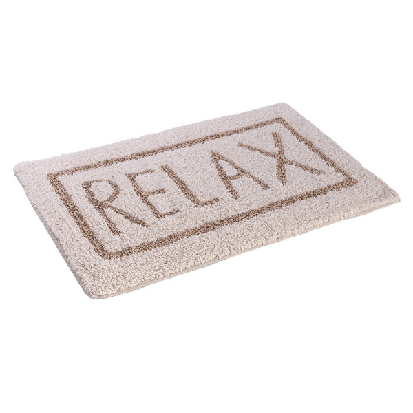 Tapete Relax 40cm x 60cm Branco Algodão - Wolff