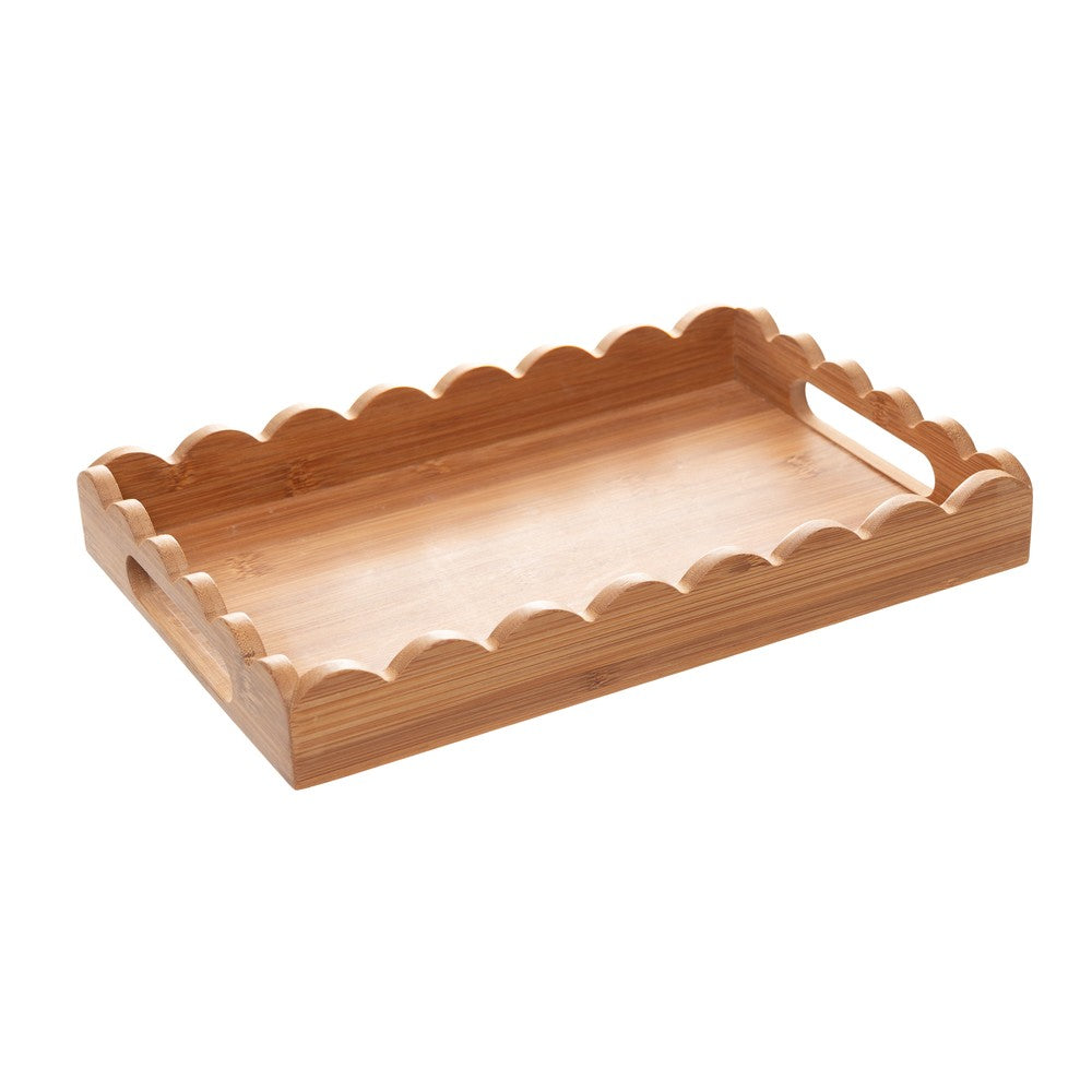 Bandeja Darker 30cm x 20cm Marrom Bambu - Wolff