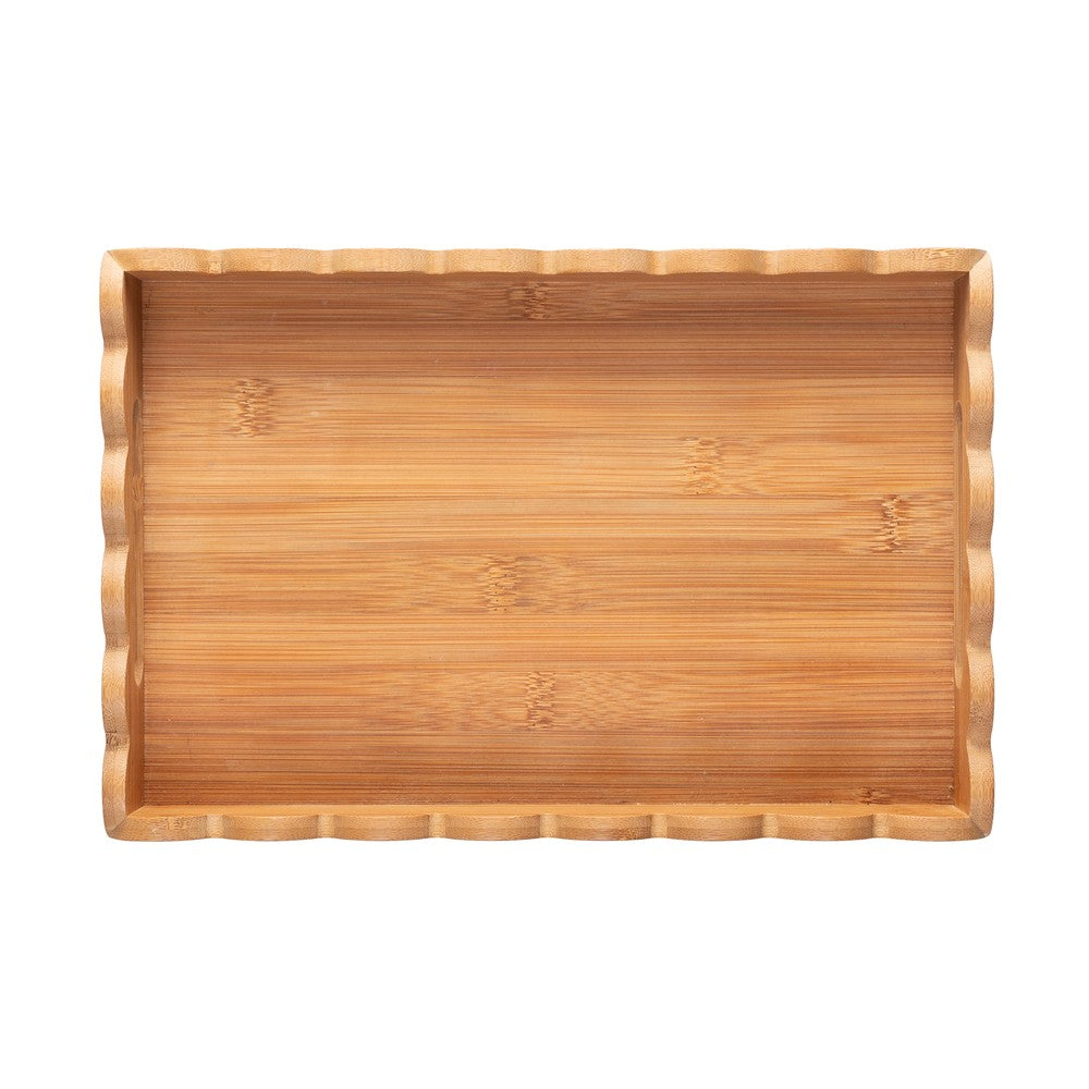 Bandeja Darker 30cm x 20cm Marrom Bambu - Wolff