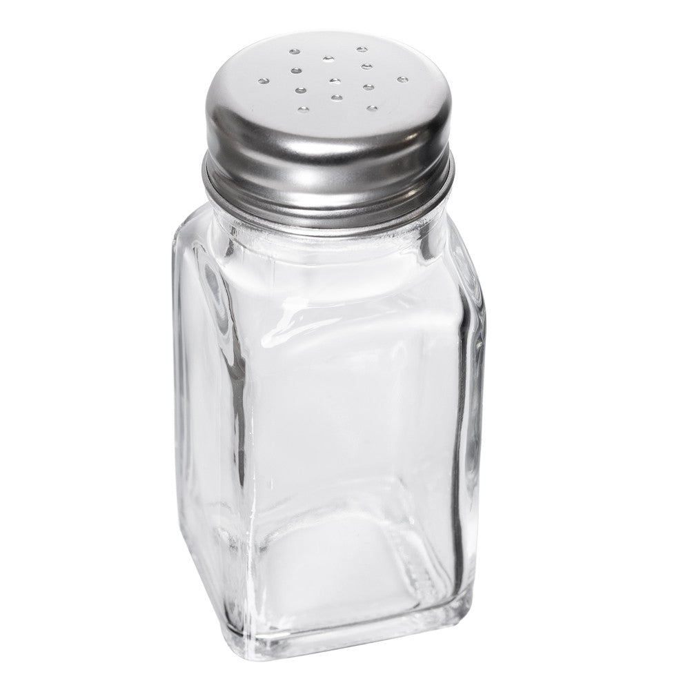 Saleiro com Tampa Aço Inox 80ml Vidro - Rojemac Profissional