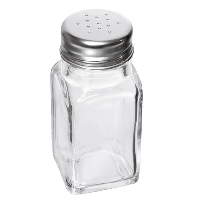 Saleiro com Tampa Aço Inox 80ml Vidro - Rojemac Profissional