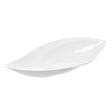 Travessa Folha 35,5cm x 17.5cm x 4cm Branco Melamina - Rojemac Profissional