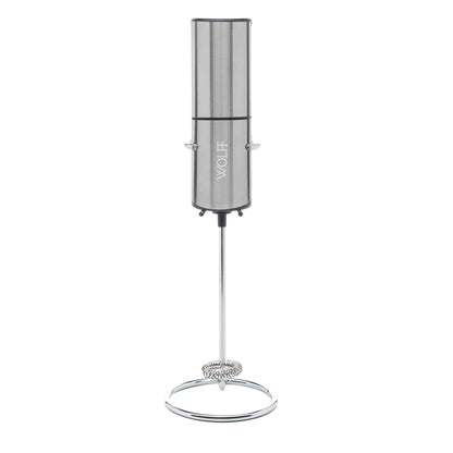 Mixer Eletrico para Bebidas com Suporte Silver Aço Inox - Wolff
