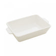 Refratário de Porcelana com Alça Basic Branco 28cm x 16,5cm x 5cm - Lyor