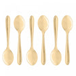 Conjunto 6 Colheres de Chá de Aço Inox Gastro Dourado 13cm - Lyor