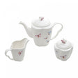 Conjunto 3 Peças de Porcelana de Café Borboletas - Wolff