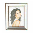 Porta-Retrato de Plástico Espelhado Top 10cm x 15cm - Wolff
