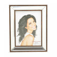 Porta-Retrato de Plástico Espelhado Top 15cm x 20cm - Wolff