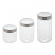 Conjunto 3 Porta Mantimentos de Vidro com Tampa Sydney - Lyor