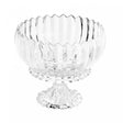 Centro de Mesa Cristal com Pé Geneva 24cm x 20cm - Wolff