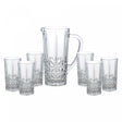 Conjunto 6 Copos Altos 270ml e 1 Jarra 1L de Vidro Stella - Wolff