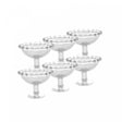 Conjunto 6 Taças de Cristal Pearl 8cm x 6cm - Wolff
