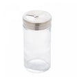 Porta Tempero de Vidro com Tampa em Metal 100ml - Lyor