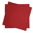 Conjunto 2 Guardanapos de Algodão Vermelho 40cm x 40cm - Wolff
