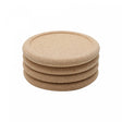 Conjunto 4 Porta Copos Cortiça 10cm - Wolff