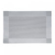 Jogo Americano de PVC Prateado 45cm x 30cm - Wolff