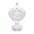Potiche Decorativo Cristal com Pé Queen 11cm x 18cm - Wolff