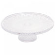 Prato para Bolo de Cristal com Pé Lys 32cm x 11cm - Wolff