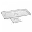 Travessa de Cristal com Pé Lys 34cm x 17cm x 11cm - Wolff
