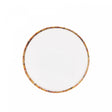 Prato Raso de Melamina Bambu Branco 27cm - Wolff