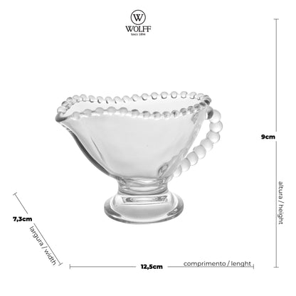 Molheira de Cristal Pearl 140ml - Wolff