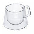 Conjunto 2 Xícaras de Café e Chá Parede Dupla de Vidro Borossilicato 180ml - Wolff