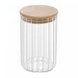 Porta Mantimento com Tampa de Bambu 700ml Vidro Borossilicato - Wolff